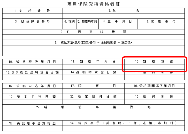 特定受給資格者とは？会社都合退職とは？